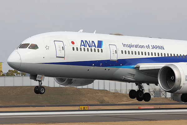 ANA B787-8（JA809A)